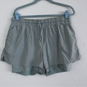 Spyder Women's Gray Running Shorts Size XL